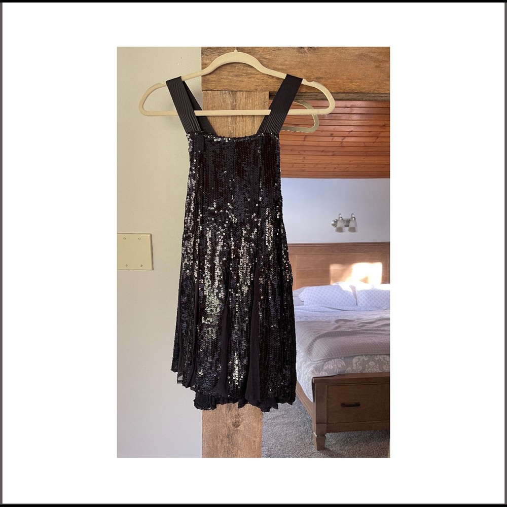 NWOT Free People sequin mini dress